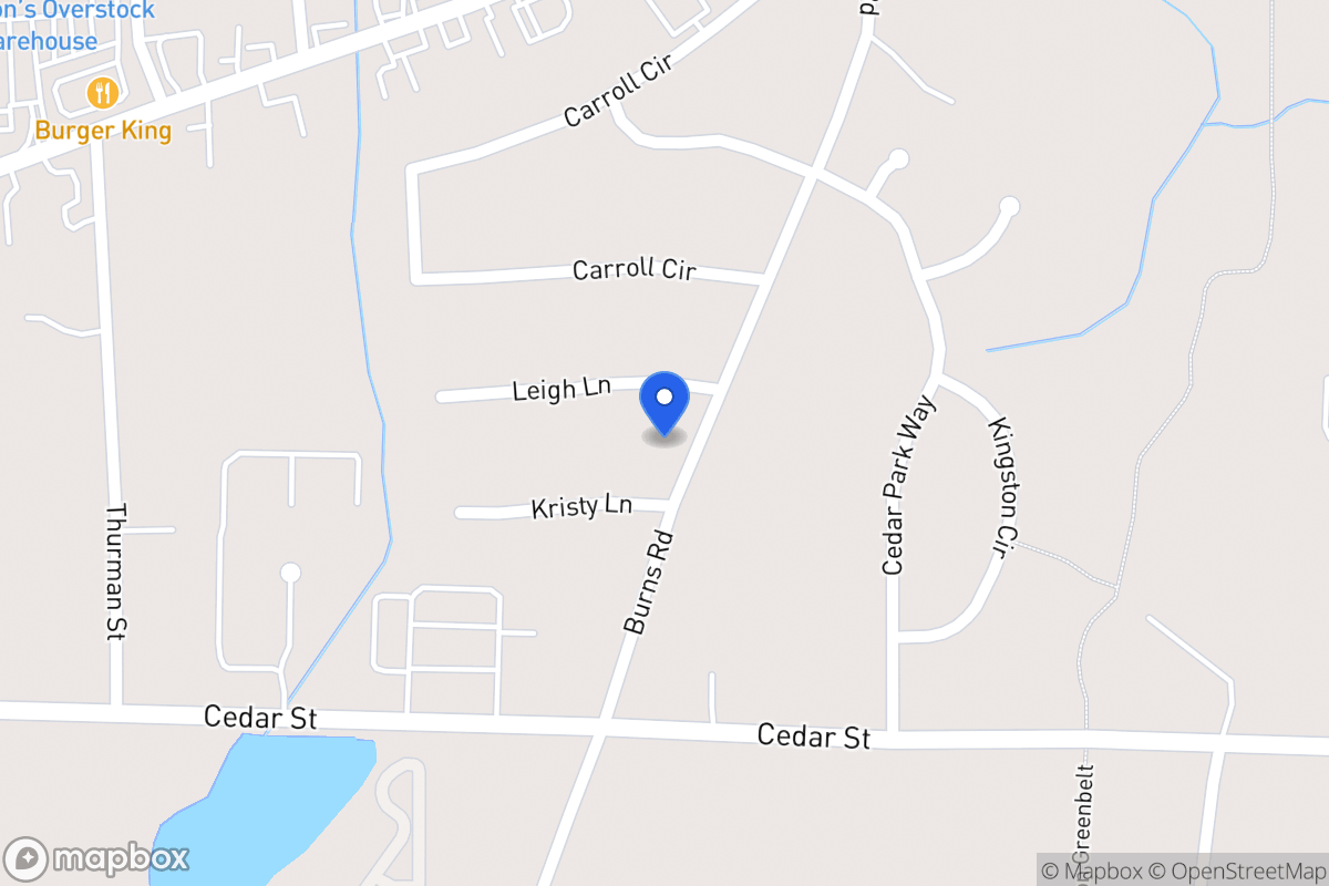 Map of 503 Burns Rd