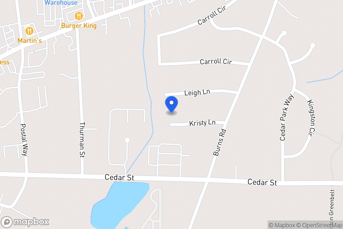 Map of 111 Kristy Ln