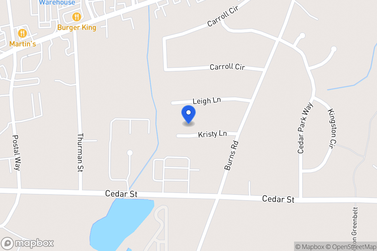 Map of 109 Kristy Ln