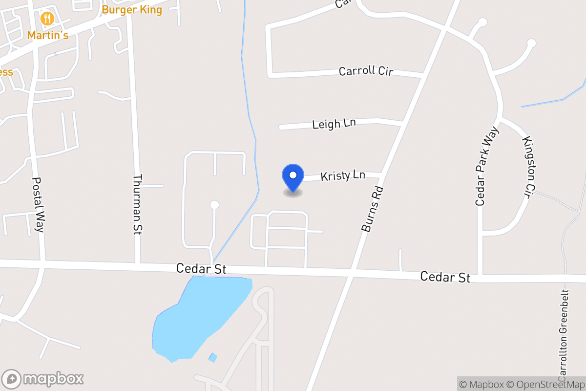 Map of 110 Kristy Ln