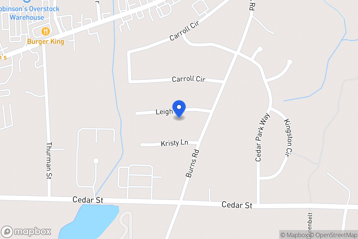 Map of 106 Leigh Ln
