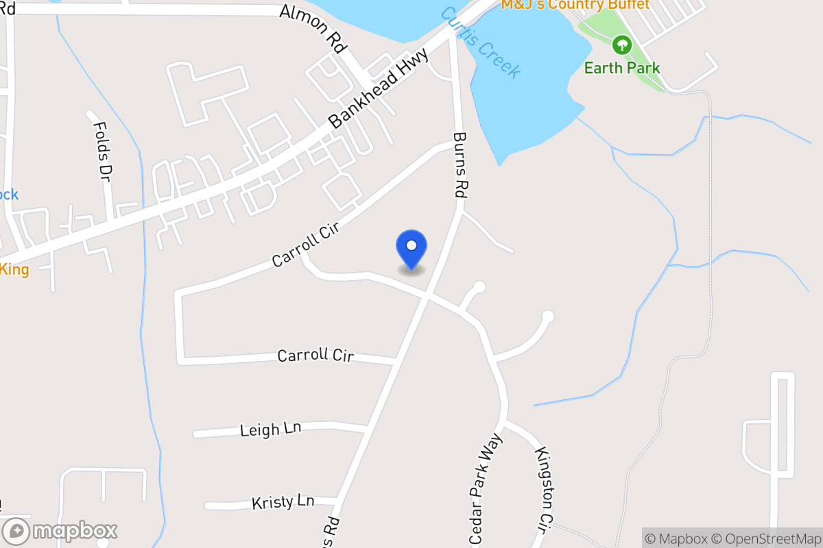 Map of 211 Burns Rd