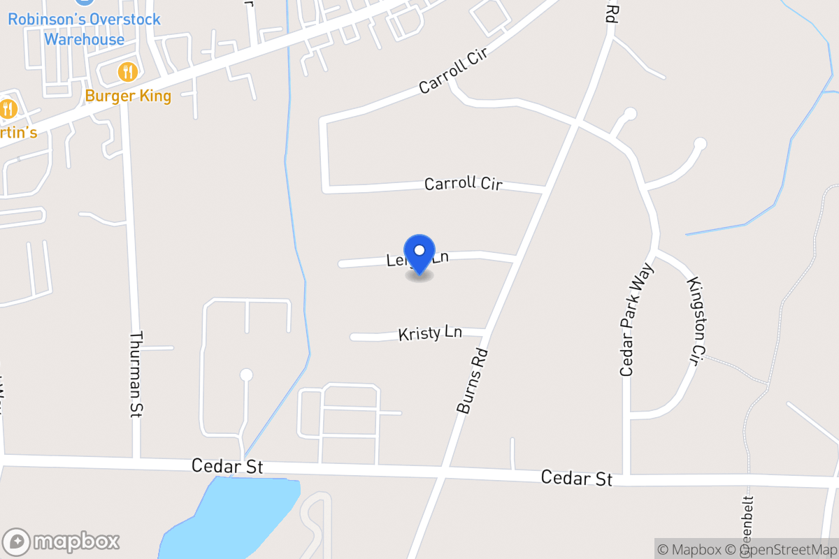 Map of 108 Leigh Ln