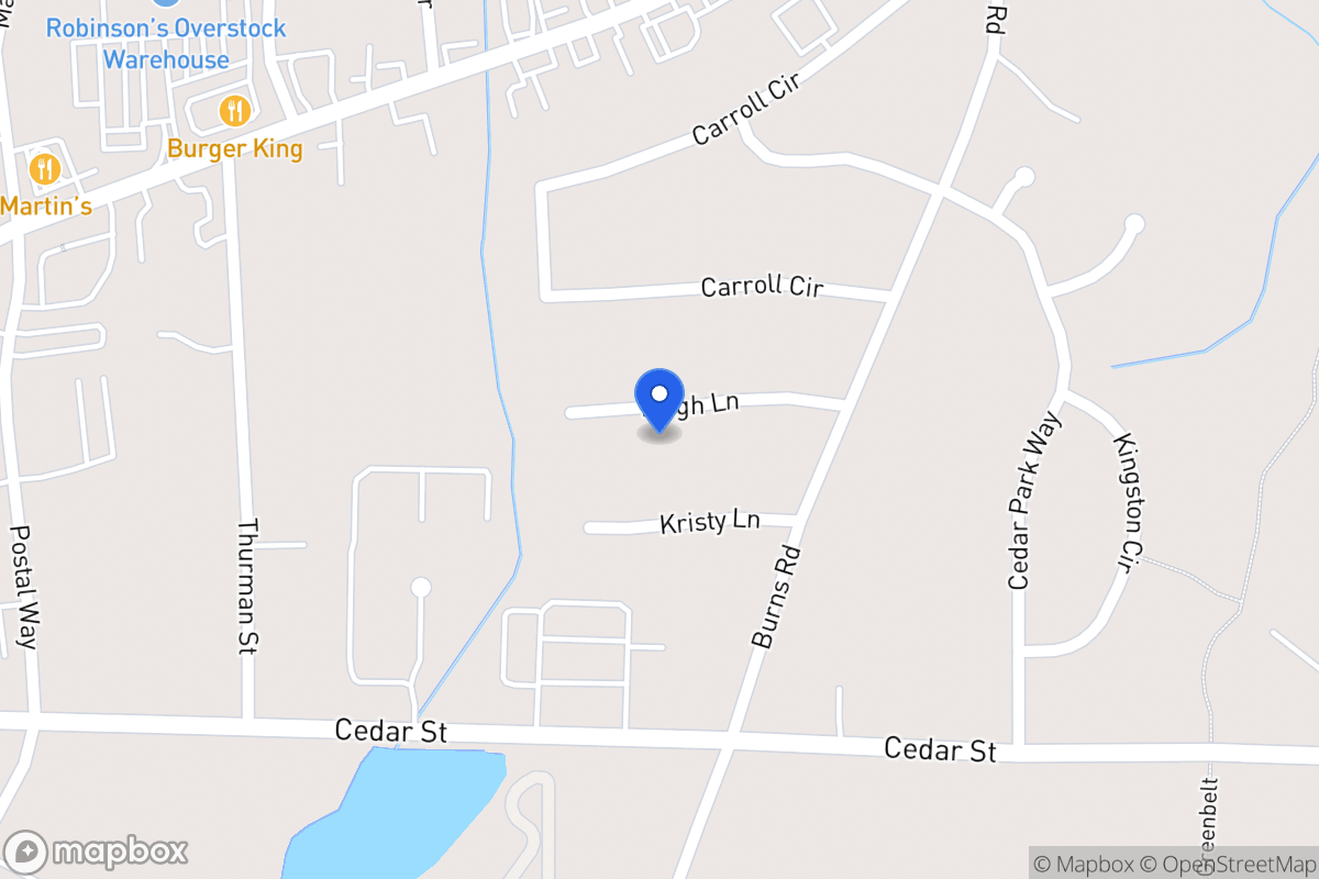 Map of 110 Leigh Ln