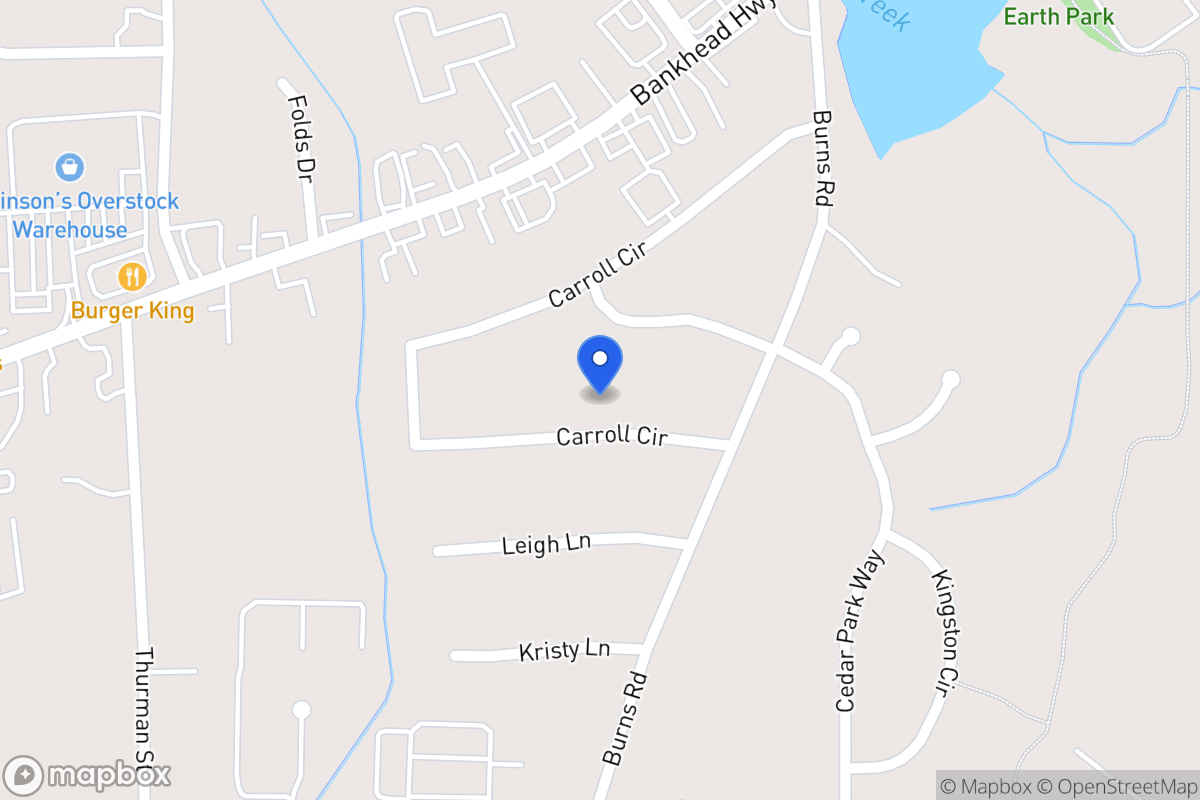 Map of 152 Carroll Cir