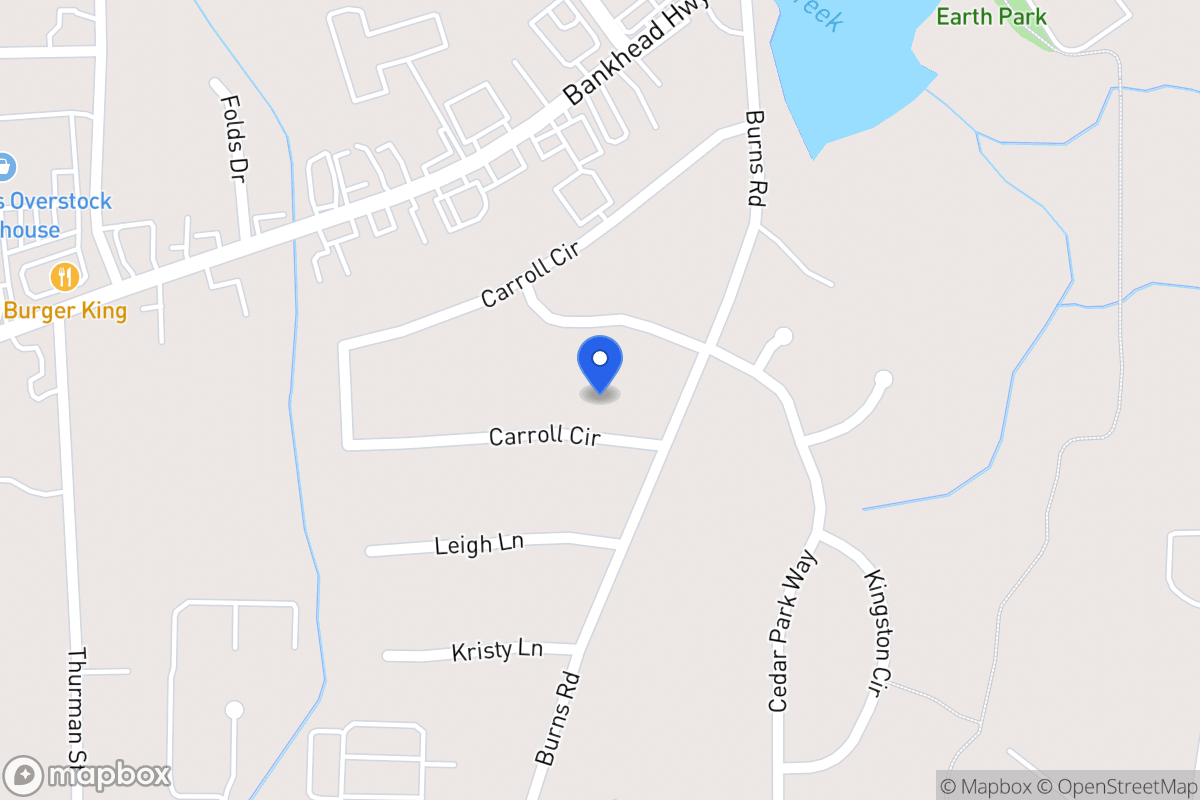Map of 156 Carroll Cir