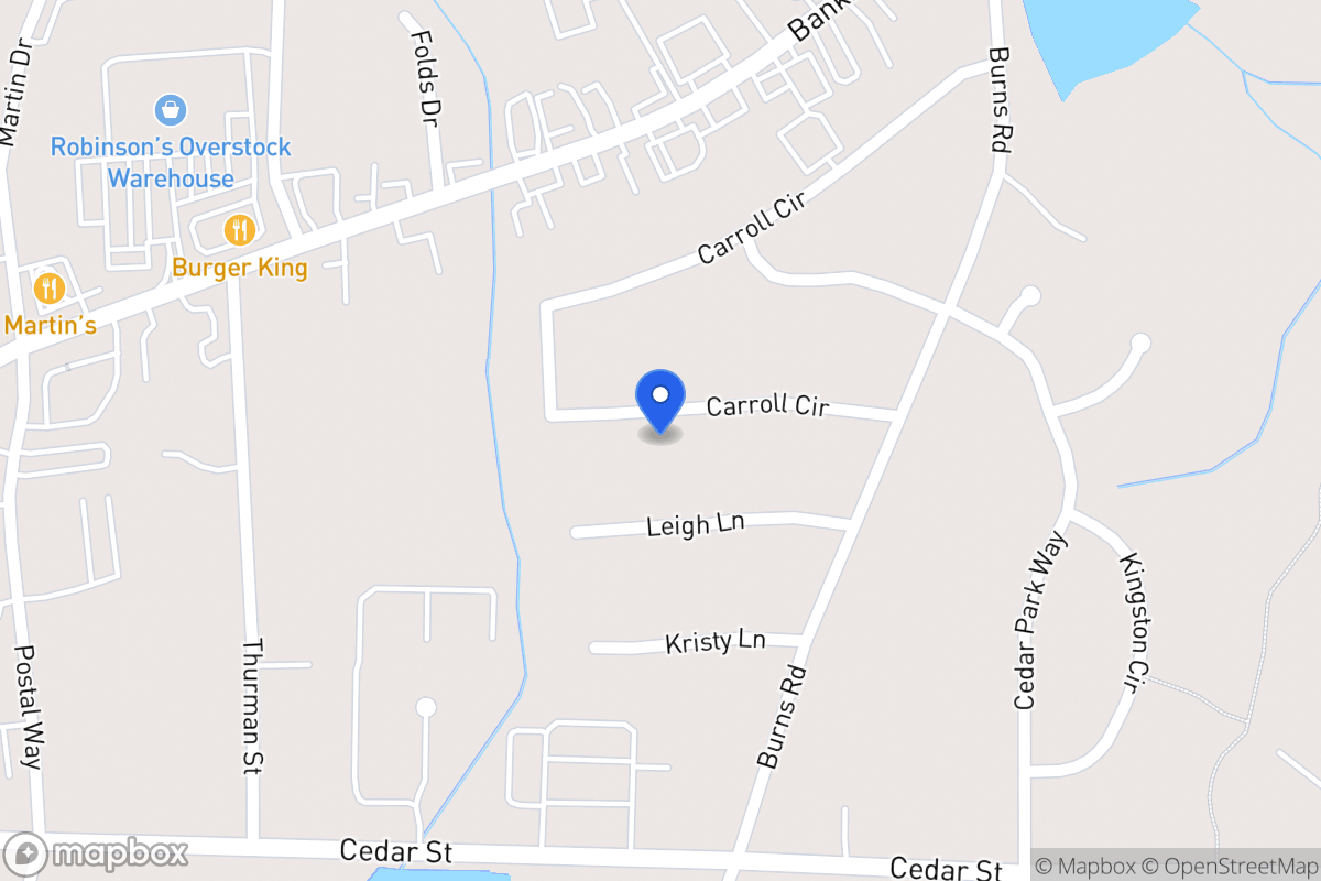 Map of 147 Carroll Cir