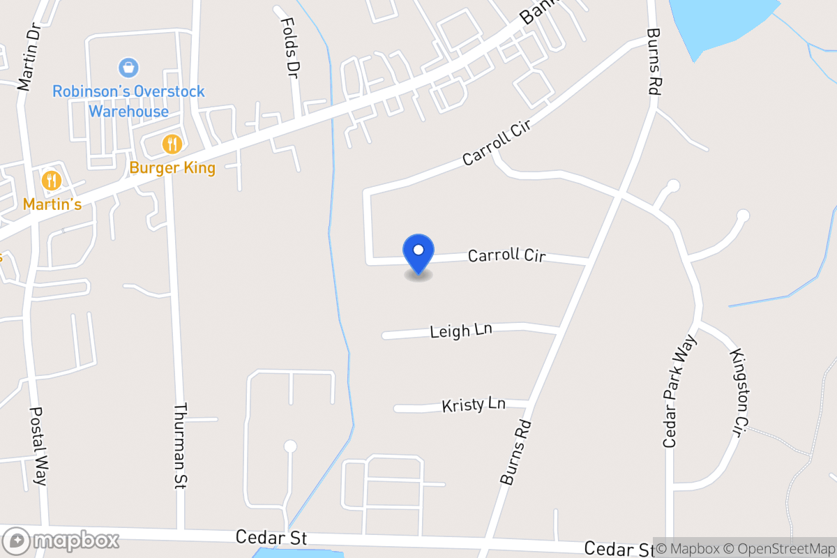 Map of 145 Carroll Cir