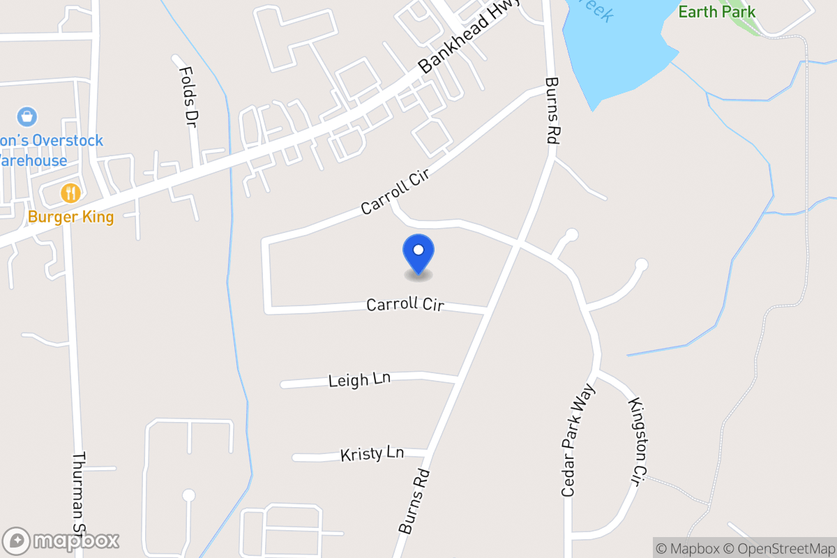 Map of 154 Carroll Cir
