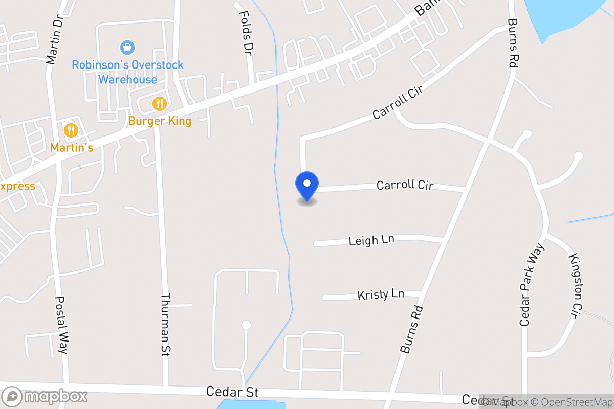 Map of 143 Carroll Cir