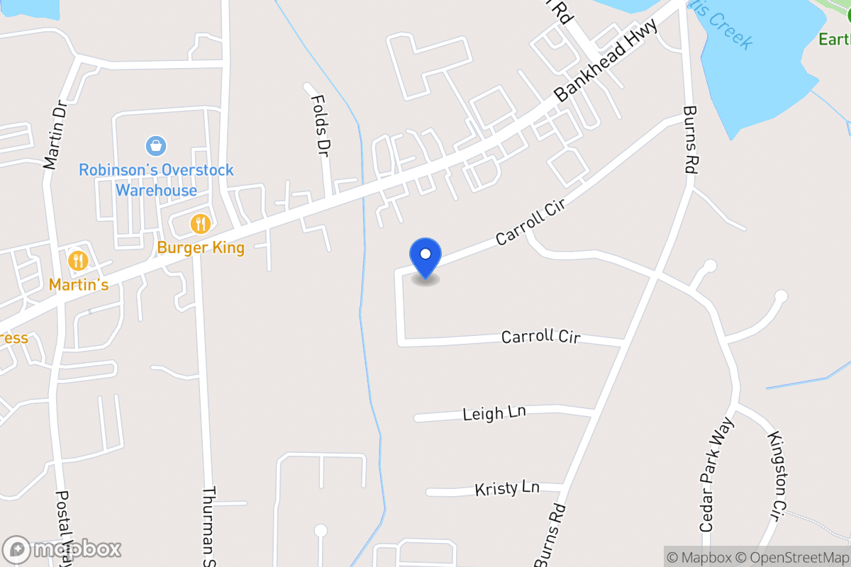 Map of 126 Carroll Cir