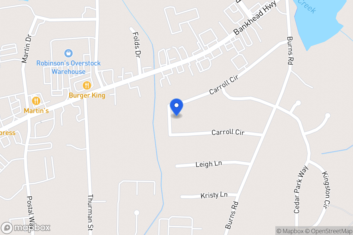 Map of 134 Carroll Cir