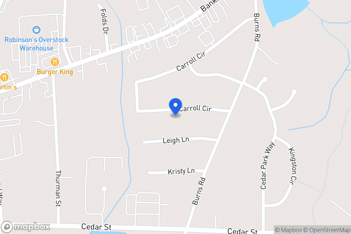 Map of 149 Carroll Cir
