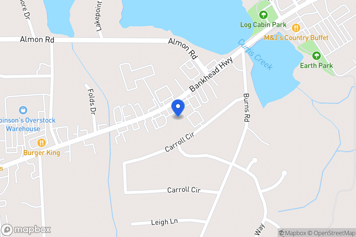 Map of 801 Bankhead Hwy