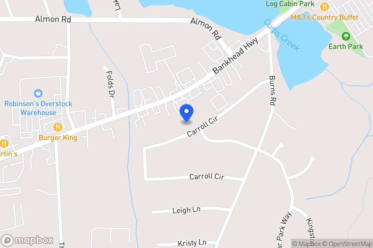 Map of 117 Carroll Cir