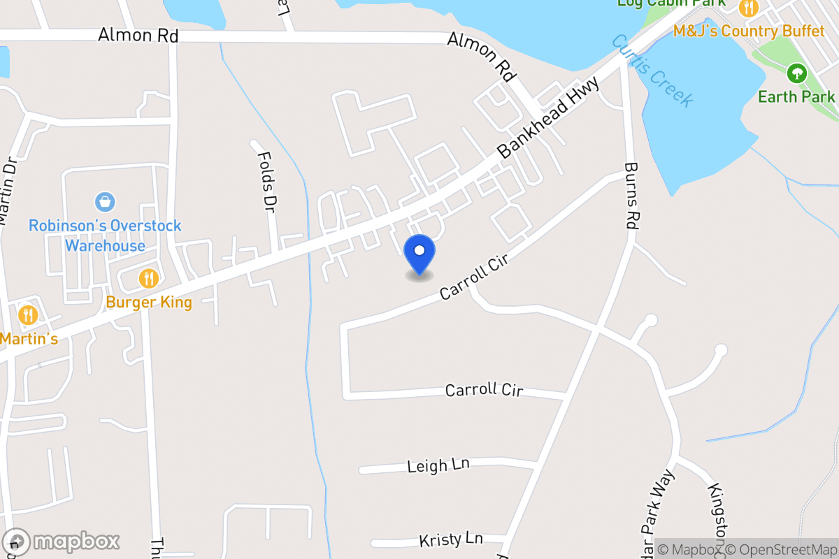 Map of 119 Carroll Cir