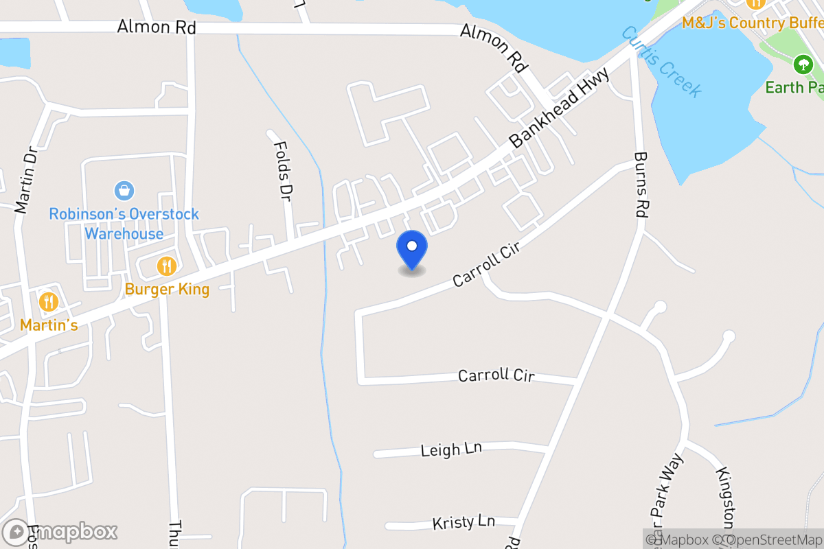 Map of 121 Carroll Cir