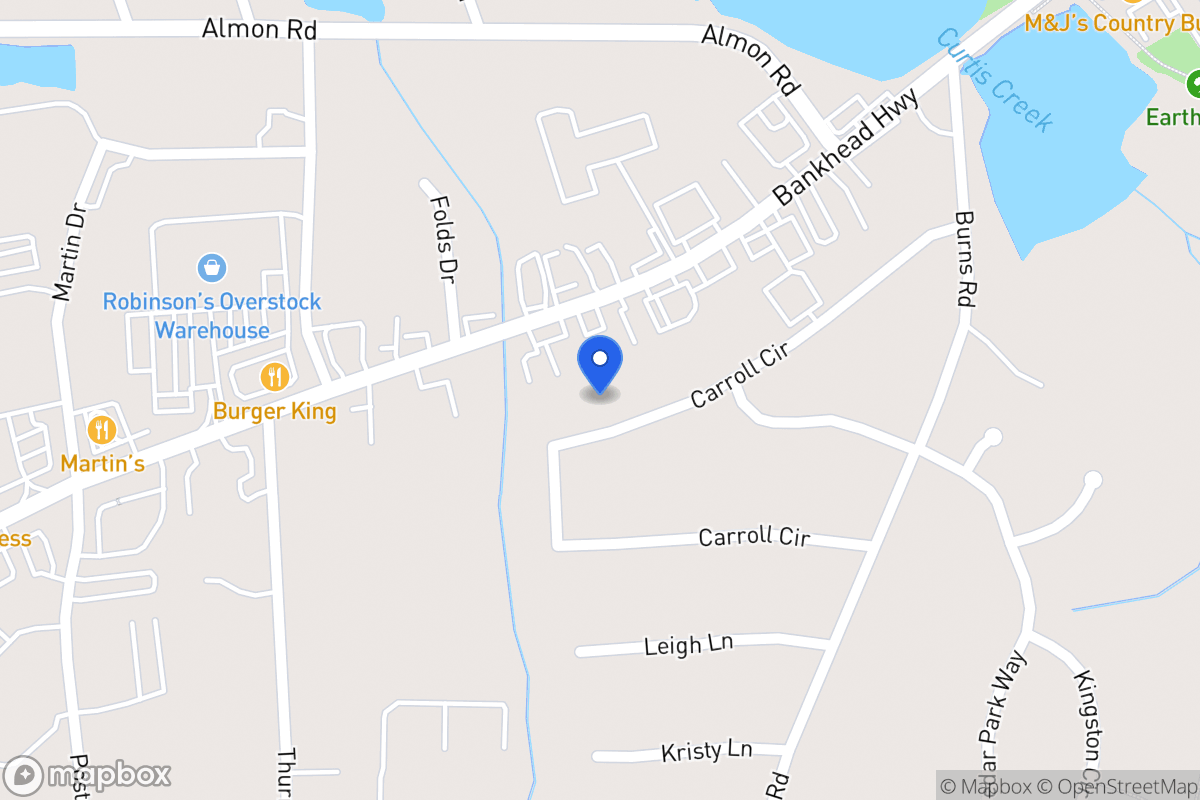 Map of 123 Carroll Cir