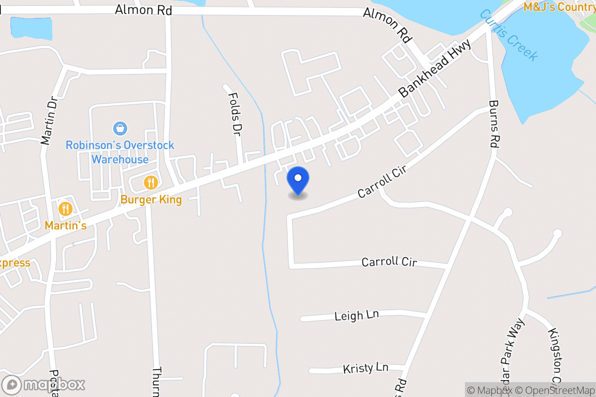 Map of 125 Carroll Cir