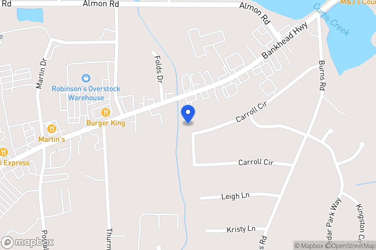Map of 127 Carroll Cir