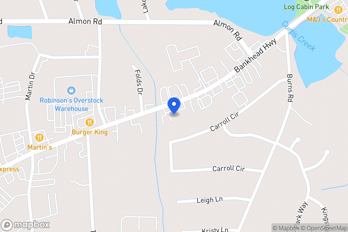 Map of 727 Bankhead Hwy