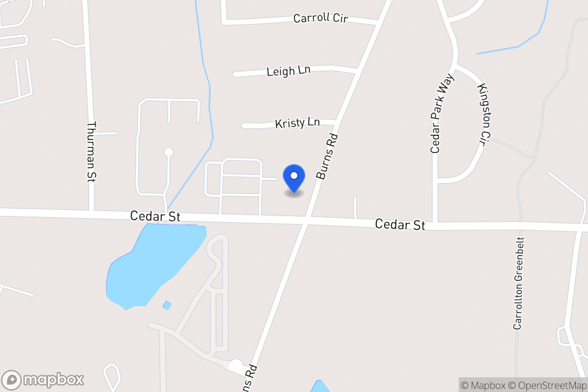 Map of 607 Burns Rd