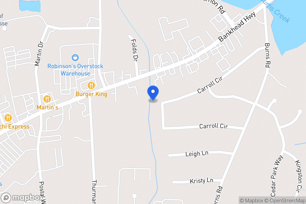 Map of 131 Carroll Cir