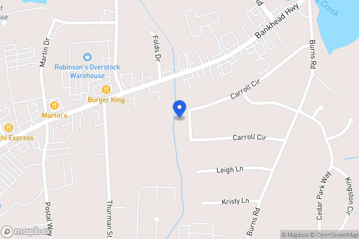 Map of 133 Carroll Cir