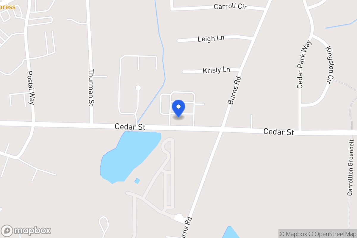 Map of 1170 Cedar St 130