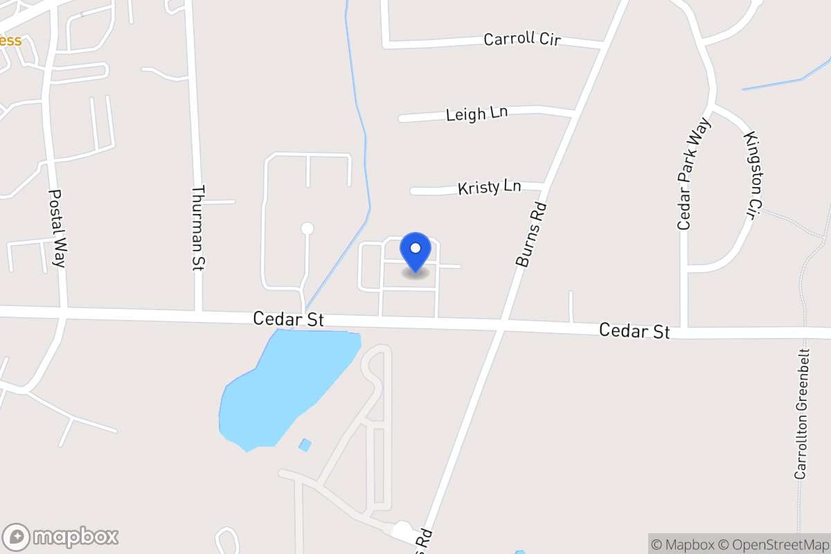 Map of 1170 Cedar St 240
