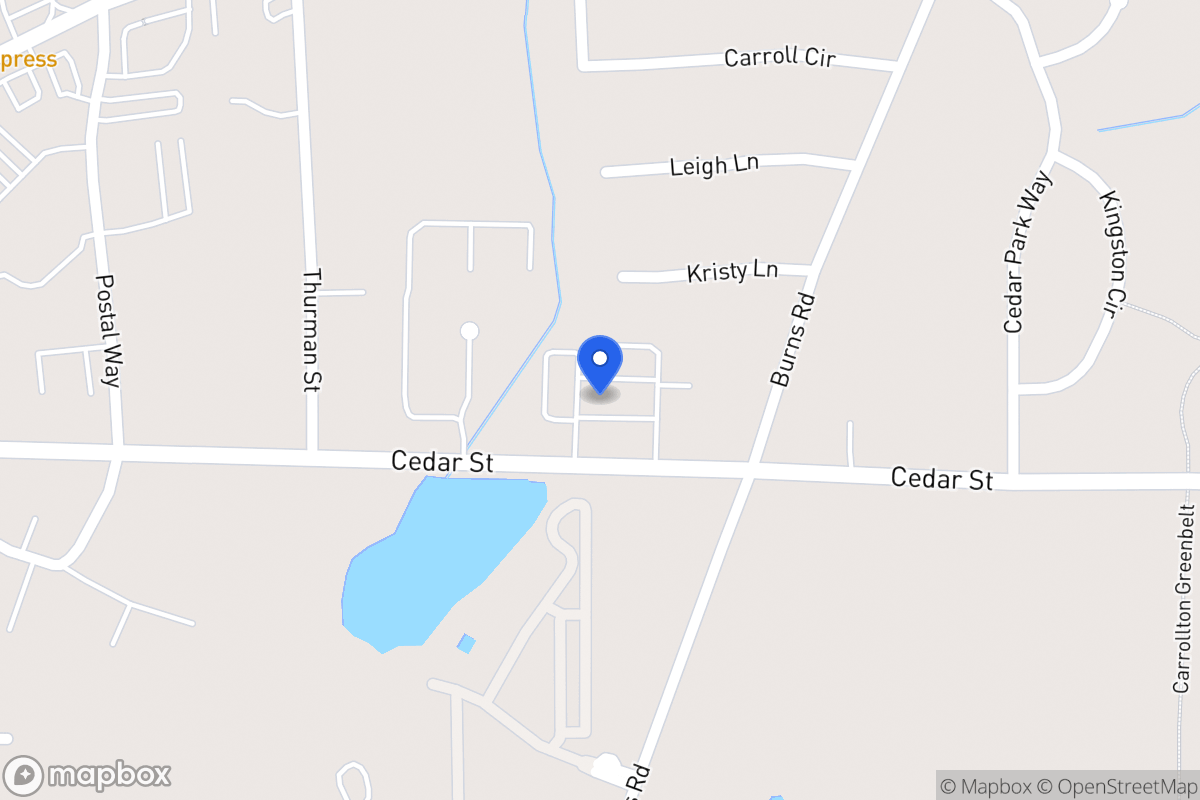 Map of 1170 Cedar St 280