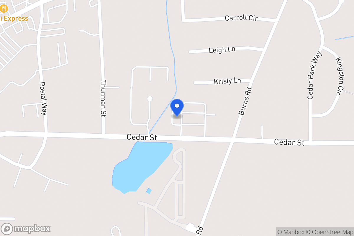 Map of 1170 Cedar St 330