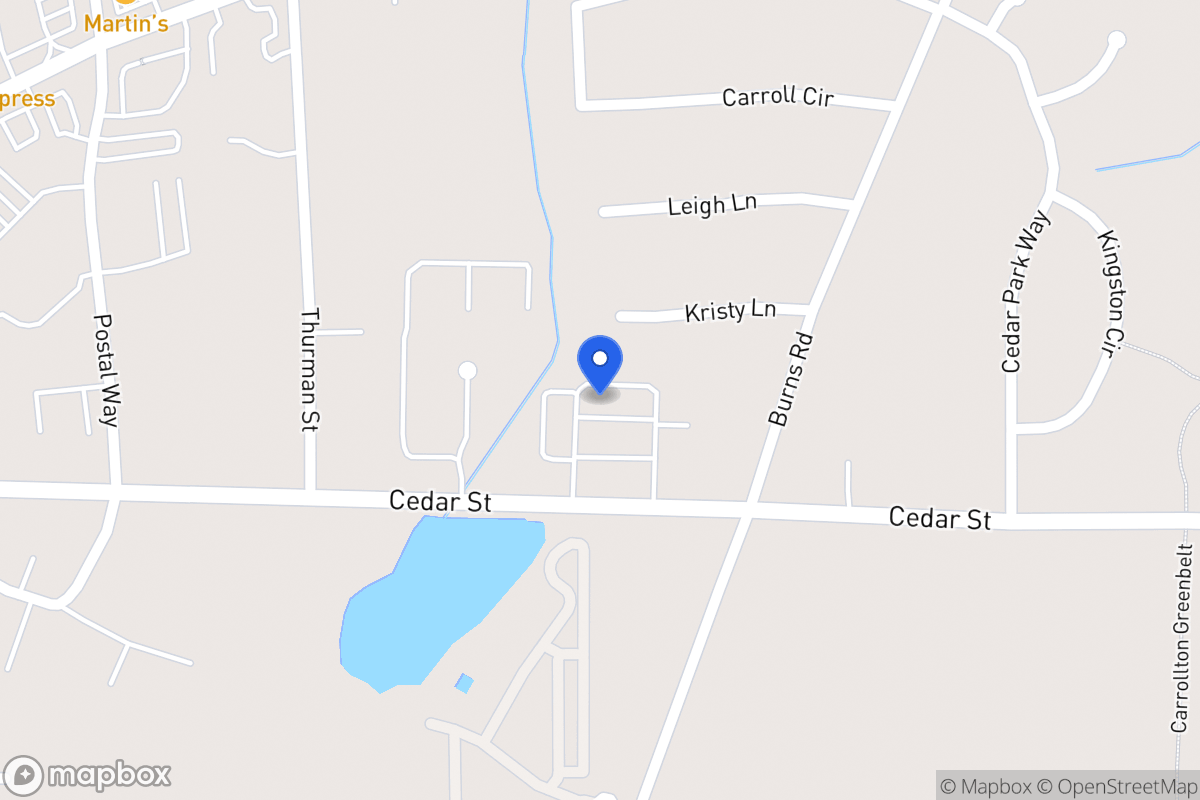 Map of 1170 Cedar St 420