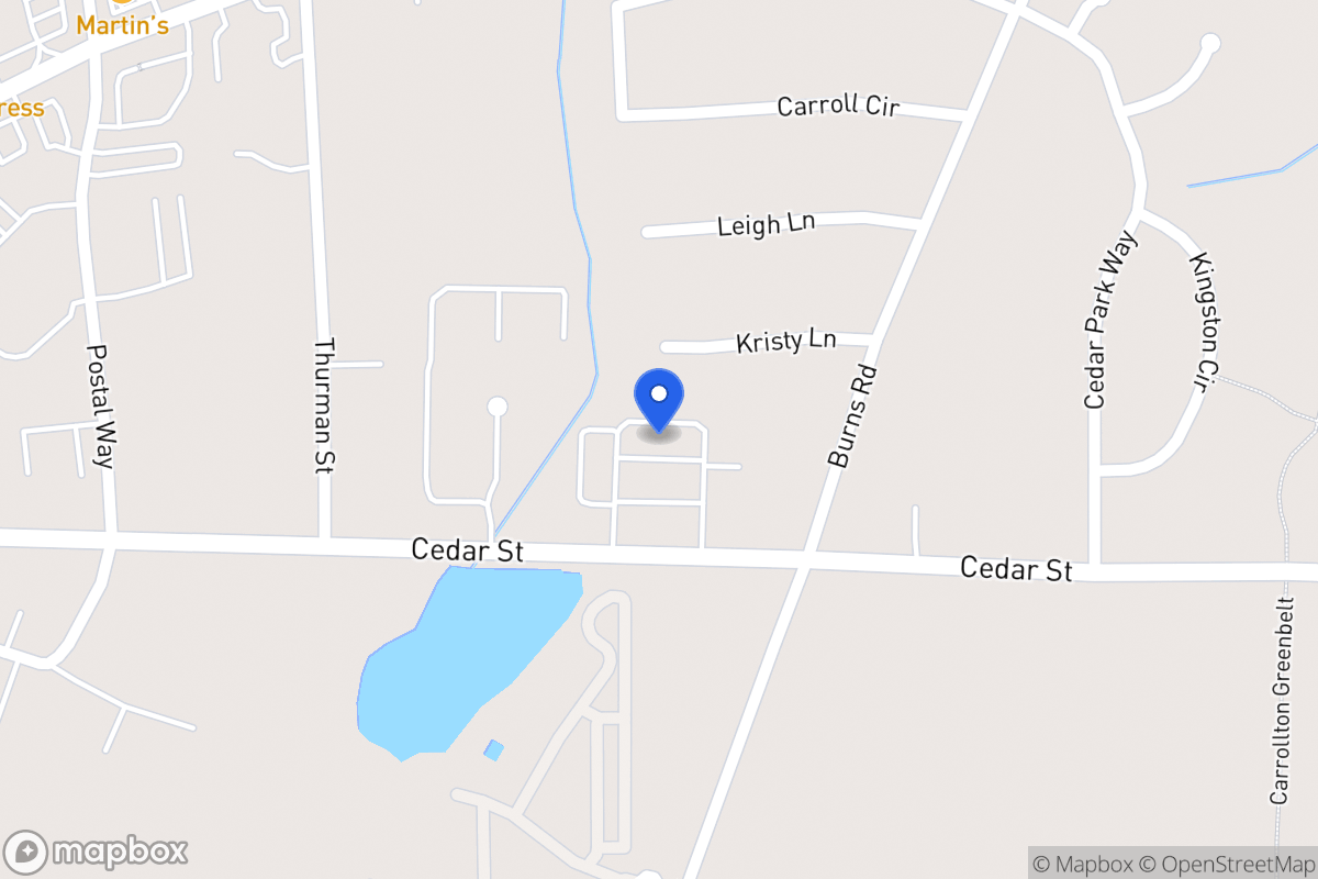 Map of 1170 Cedar St 440