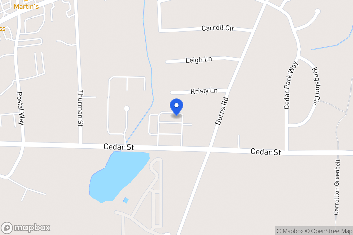 Map of 1170 Cedar St 470