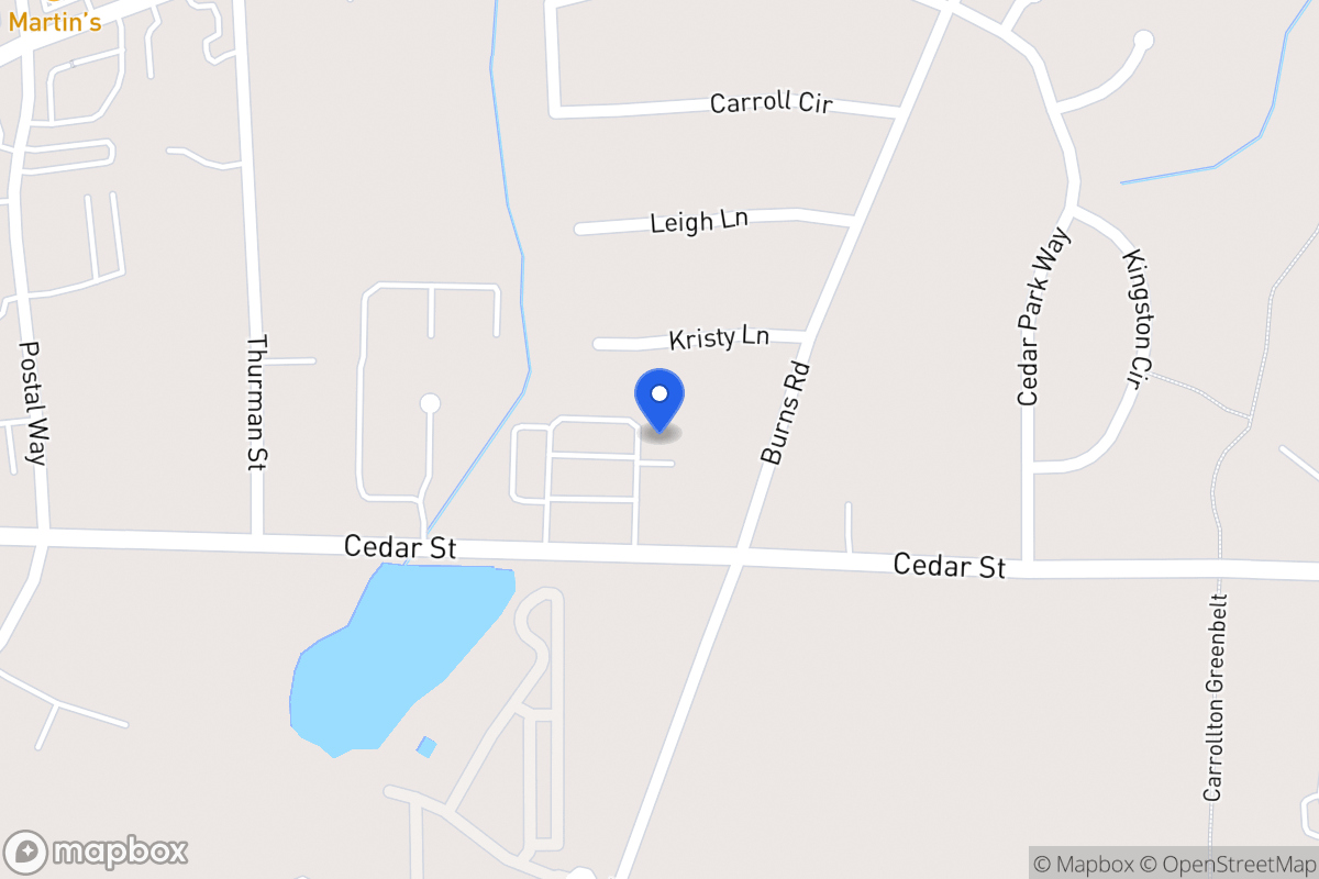 Map of 1170 Cedar St 530