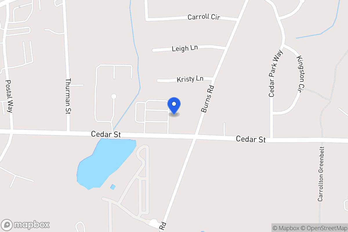 Map of 1170 Cedar St 610