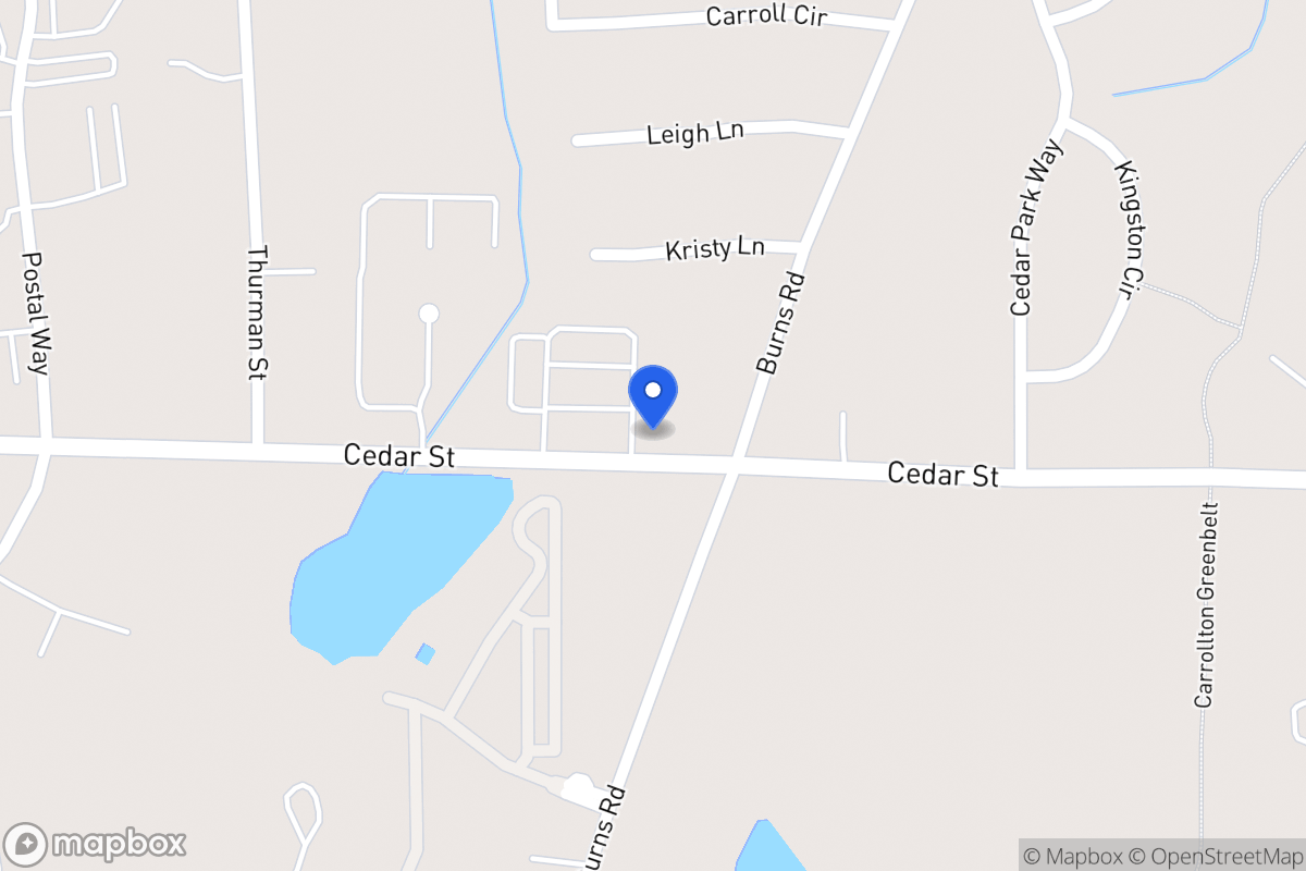 Map of 1170 Cedar St 670