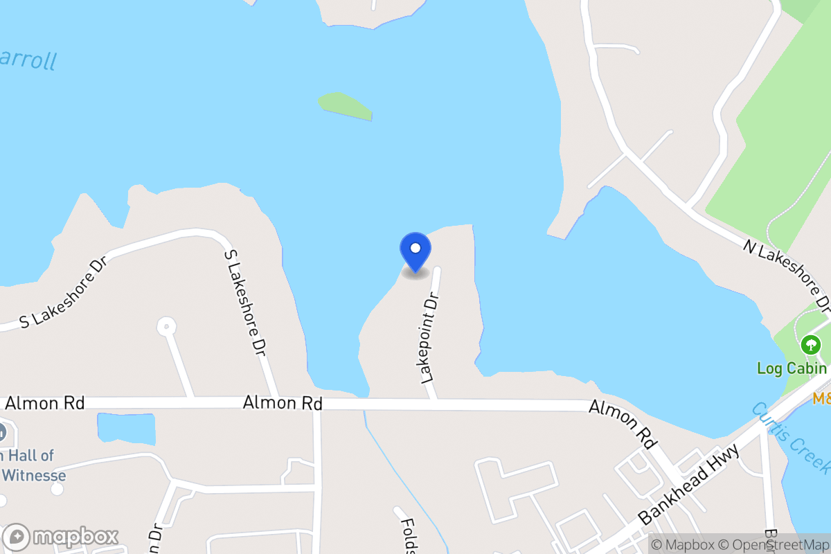Map of 114 Lakepoint Dr
