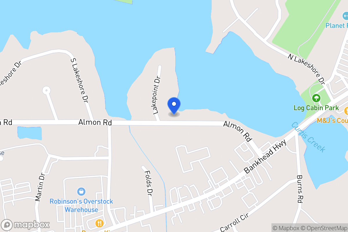 Map of 730 Almon Rd