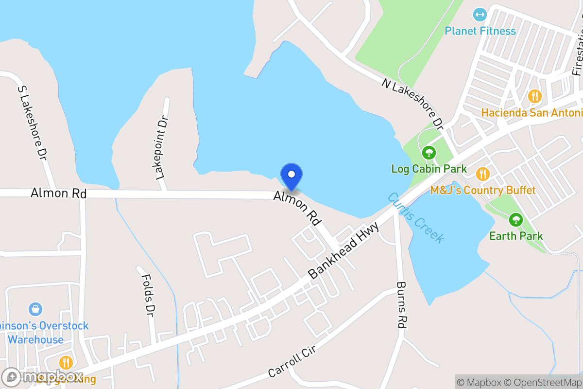 Map of 740 Almon Rd