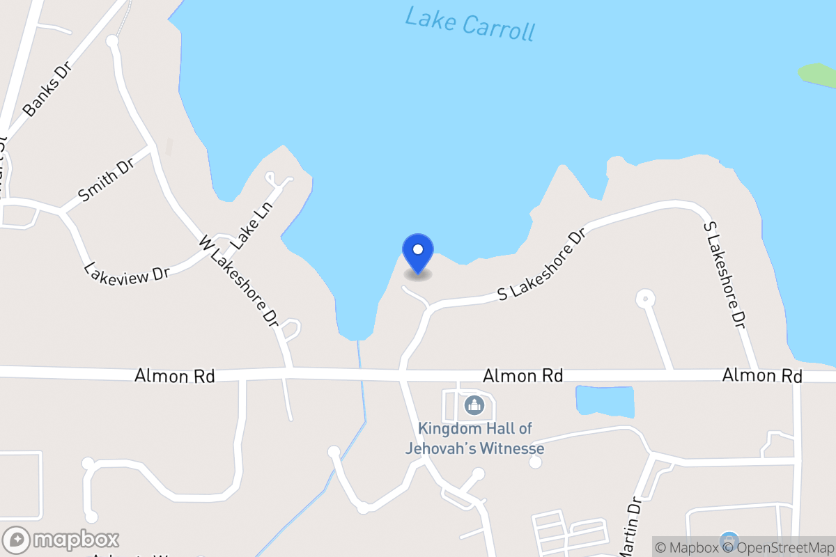 Map of 114 S Lakeshore Dr