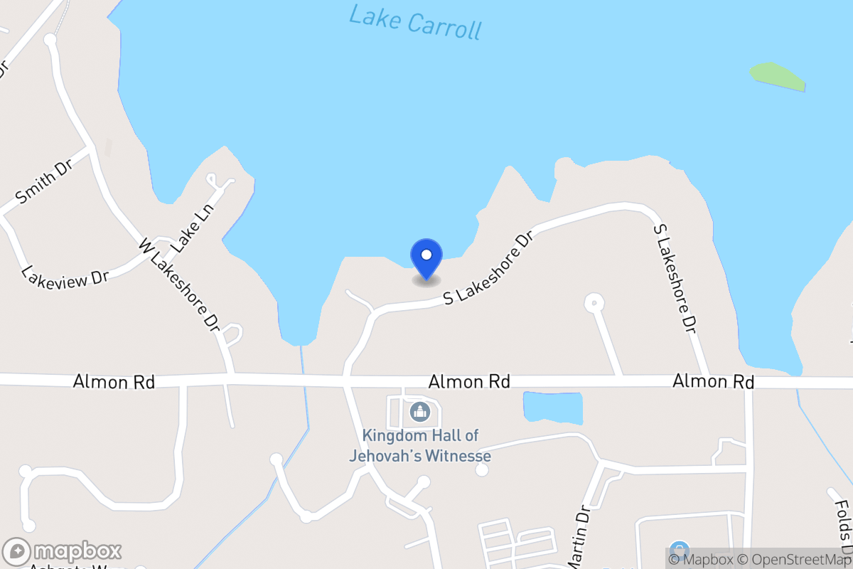 Map of 120 S Lakeshore Dr