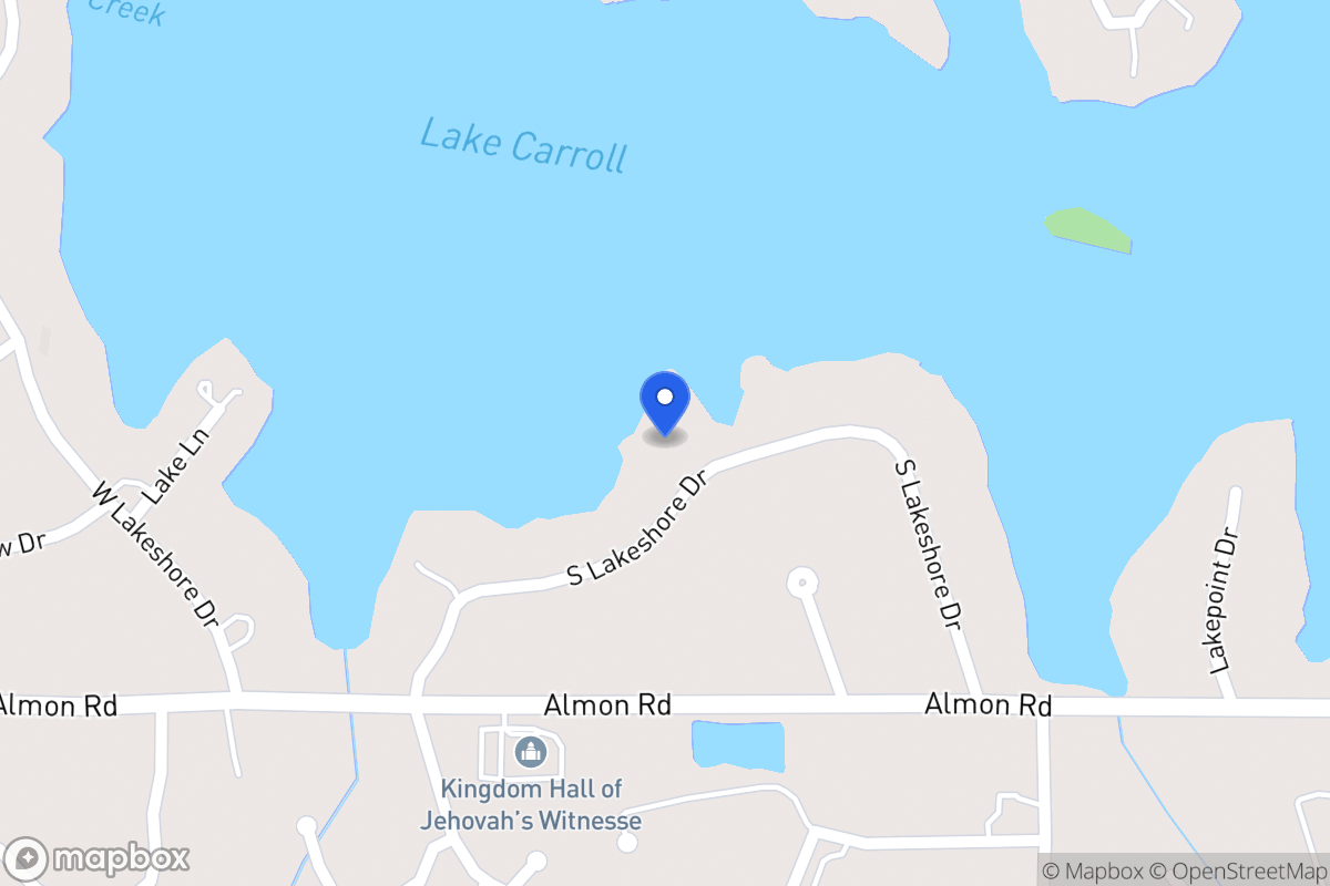 Map of 138 S Lakeshore Dr