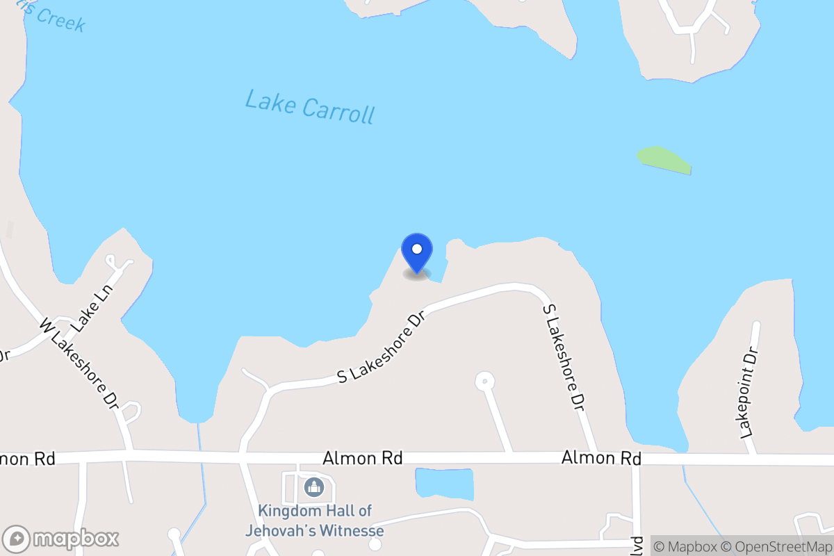 Map of 140 S Lakeshore Dr