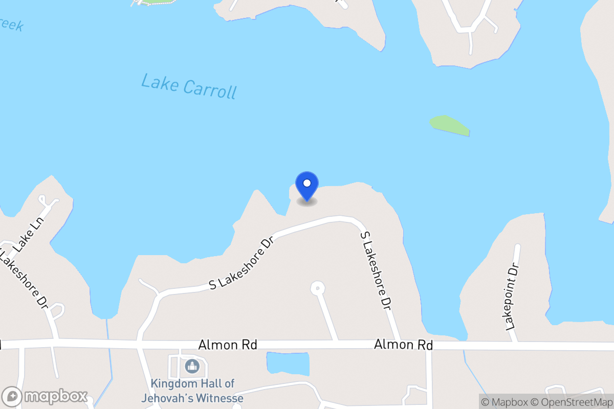 Map of 200 S Lakeshore Dr