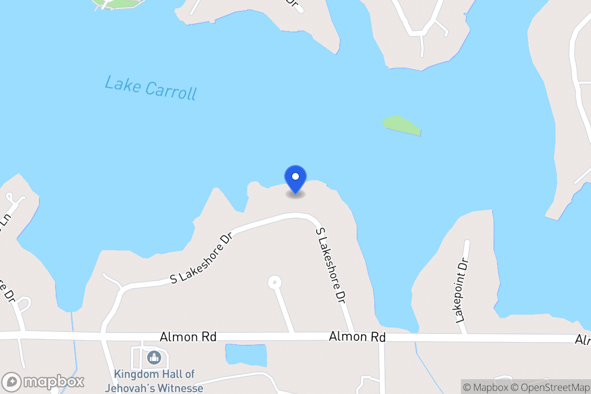 Map of 214 S Lakeshore Dr