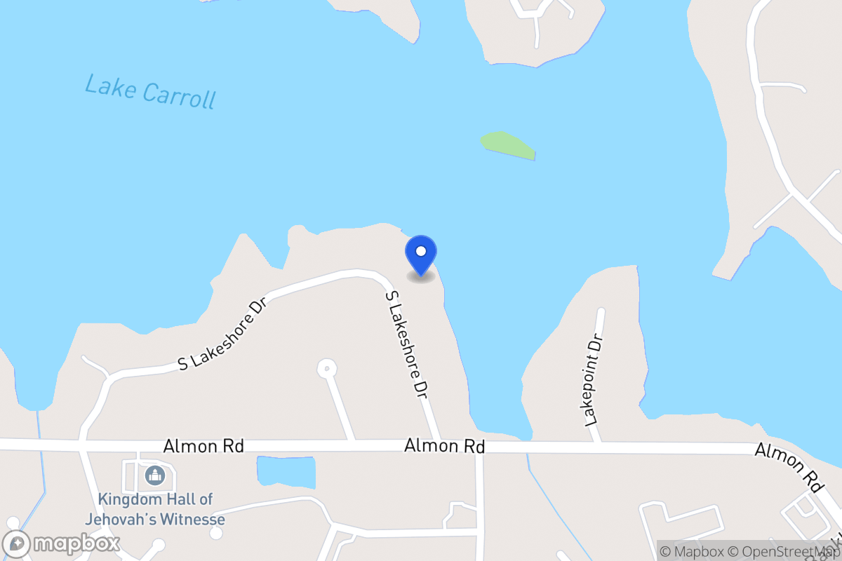 Map of 232 S Lakeshore Dr