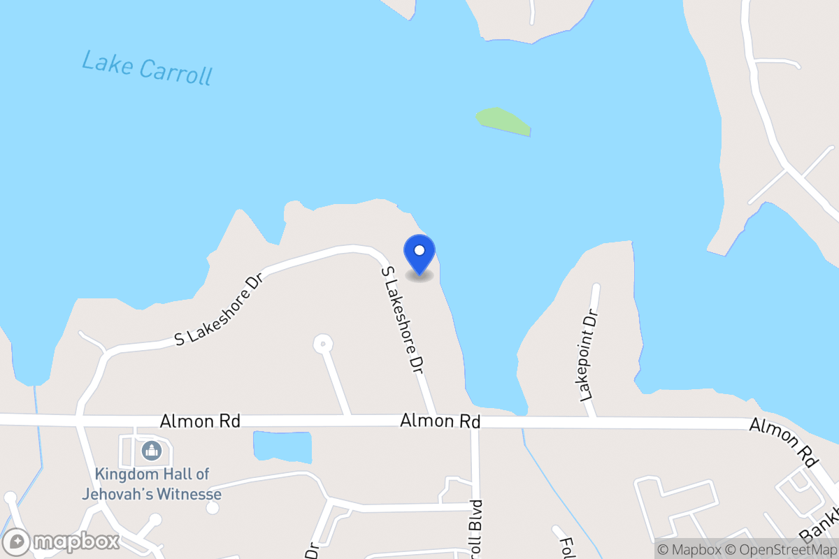 Map of 234 S Lakeshore Dr