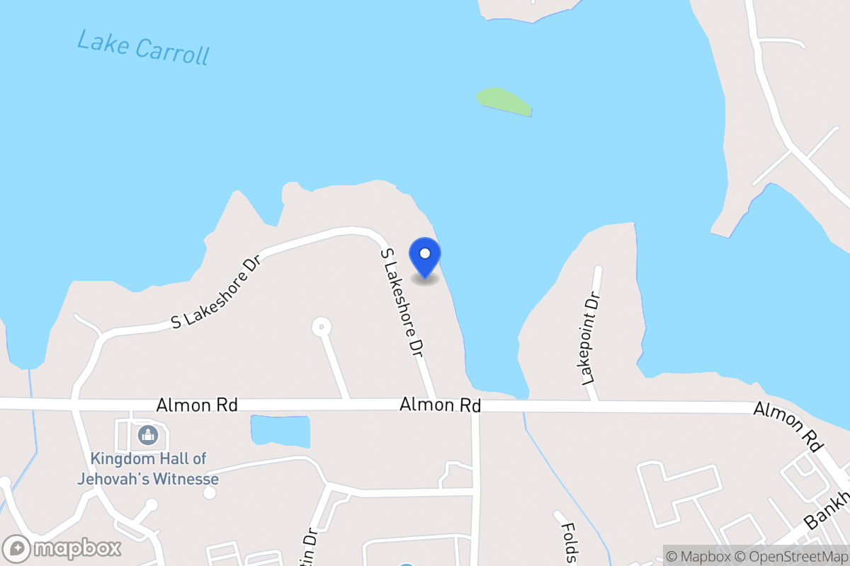 Map of 240 S Lakeshore Dr